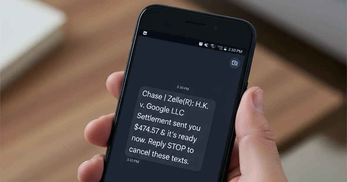 New Open Class Action possible against Google and payments sent for up to 474 dollars